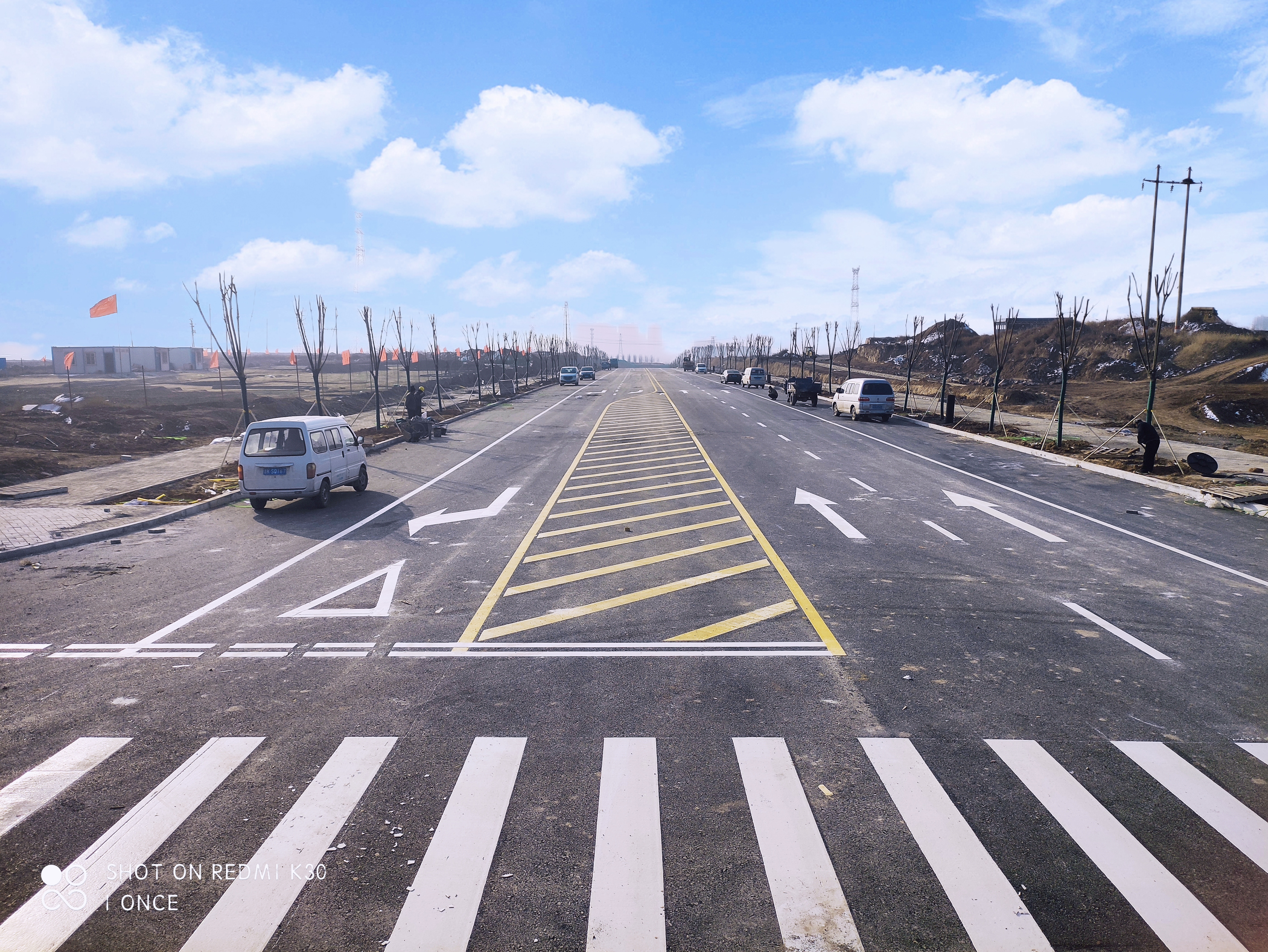 山西建投机械化集团晋中龙城大街区域路网、电力管沟工程项目跑出“加速度”